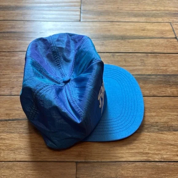 Vintage Kansas City Royals Snapback Hat Cap Windbreaker Nylon Rare MLB Baseball - Picture 6 of 9